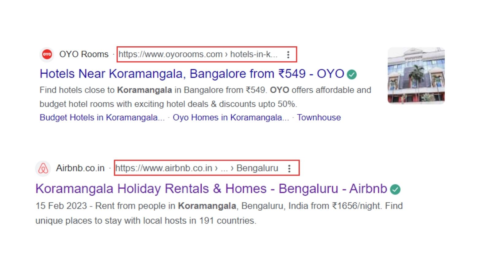 airbnb and oyo seo marketing strategy