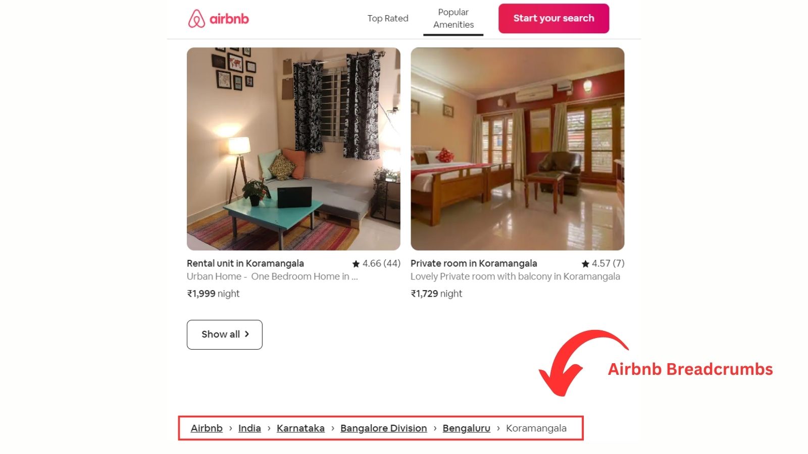 airbnb and oyo seo marketing strategy