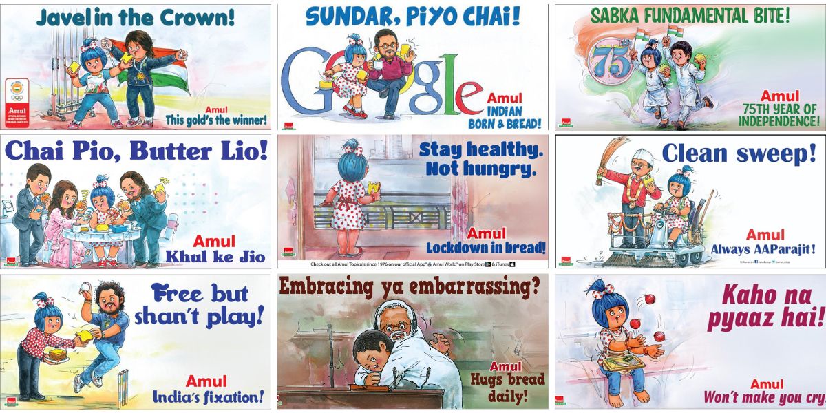 amul advertising strategy