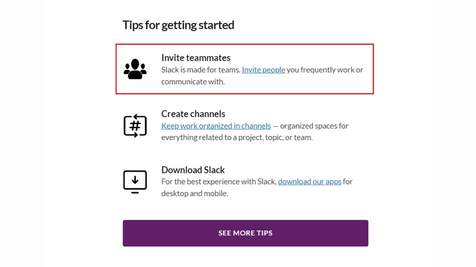 slack marketing strategy